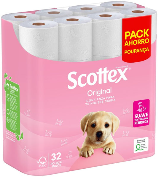 PAPEL SCOTTEX 2C 17,7M 32 ROL