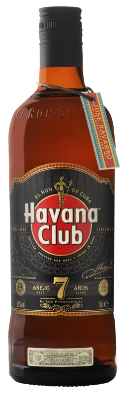 RON HAVANA CLUB 7 AÑOS 0,7      40G