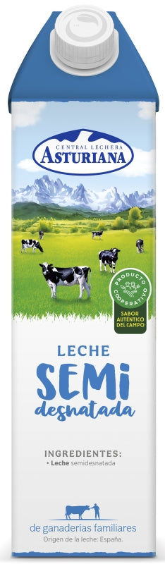 LECHE SEMI-DESN ASTURIANA BK 1L