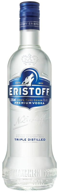 VODKA ERISTOFF 1 L            37,5G