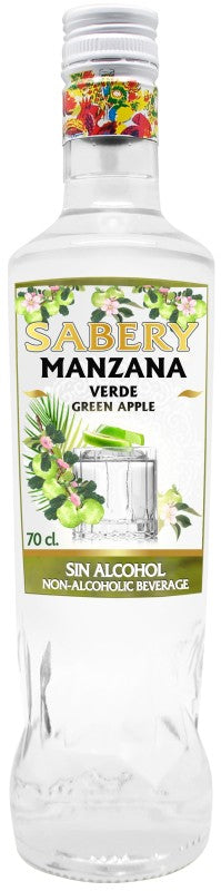 LICOR S/ALCOH SABERY 0,75 MANZANA