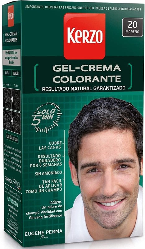 COLORANTE KERZO HOMBRE MORENO