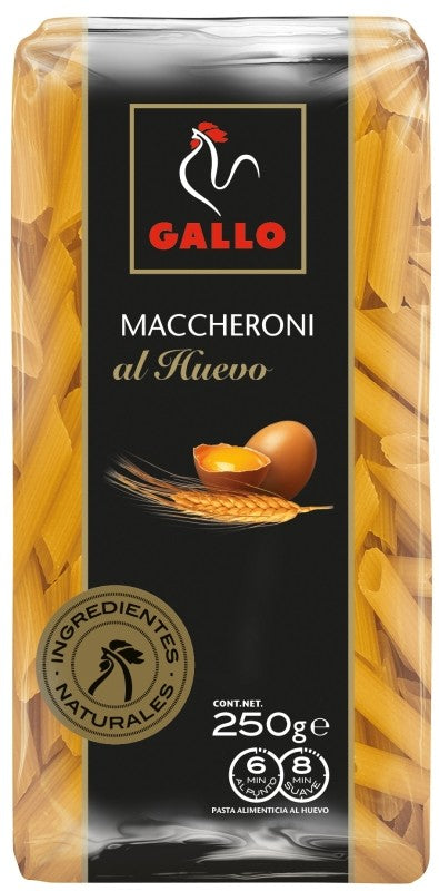 PASTA GALLO AL HUEVO MACCHERONI 250