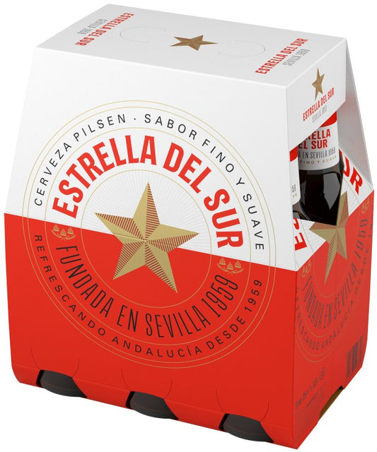 CERVEZA ESTRELLA 1/4 PK6       4,6G