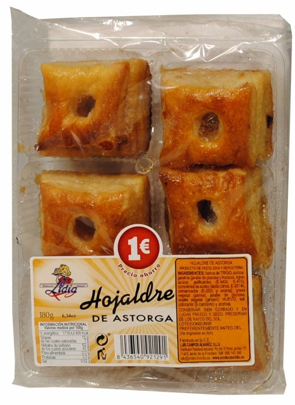 HOJALDRE MIEL LIDIA 180G