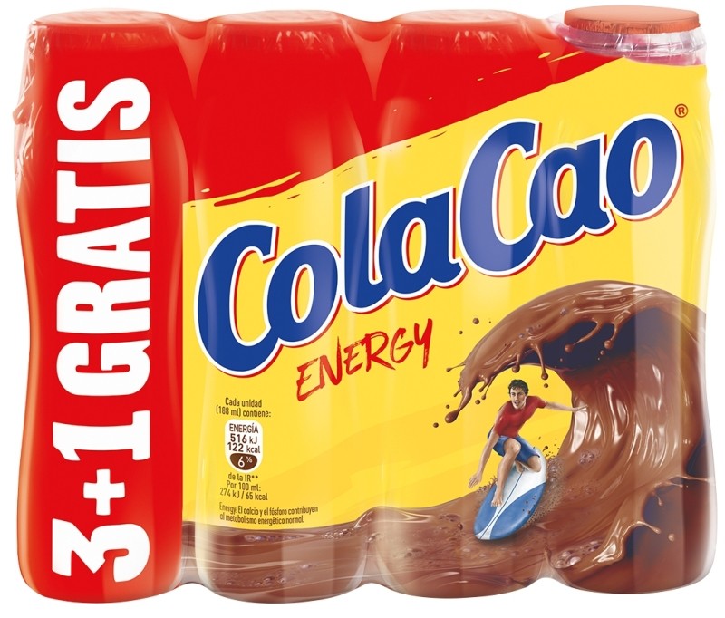 CACAO COLA-CAO LIQ 188 PK3+1 ENERGY