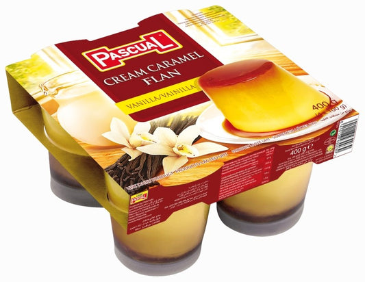 P PASCUAL FLAN VAINILLA PAK 4