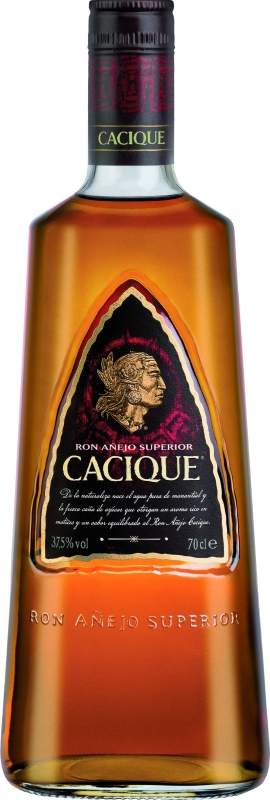 RON CACIQUE AÑEJO 0,70L       37,5G