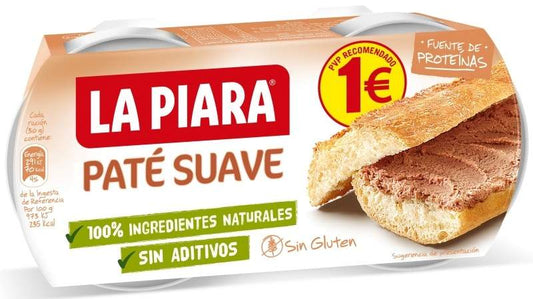 PATE PIARA SUAVE 150G P2 S.NATURAL