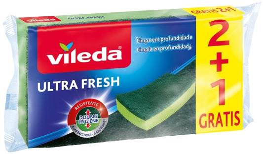 ESTR VILEDA C/ESPON 2+1U ULT FRESH