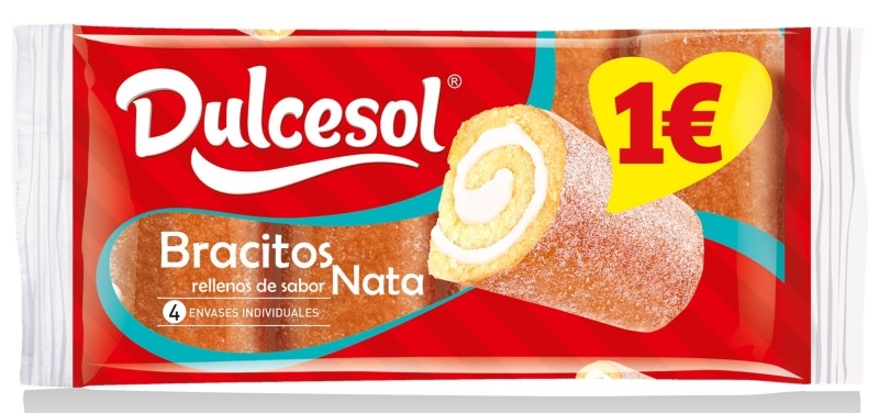 BRAZITOS AZUCAR DULCESOL 120G 4U
