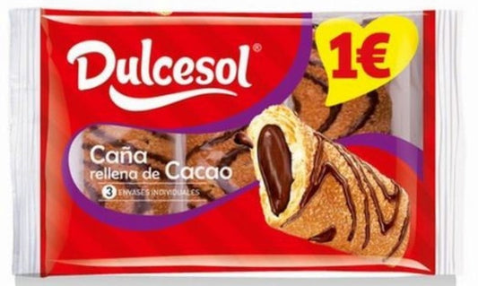 CAÑA CACAO DULCESOL 141G 3U