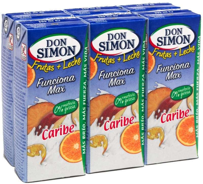 FRUT+LECH D SIMON 200 PK6 CARIBE