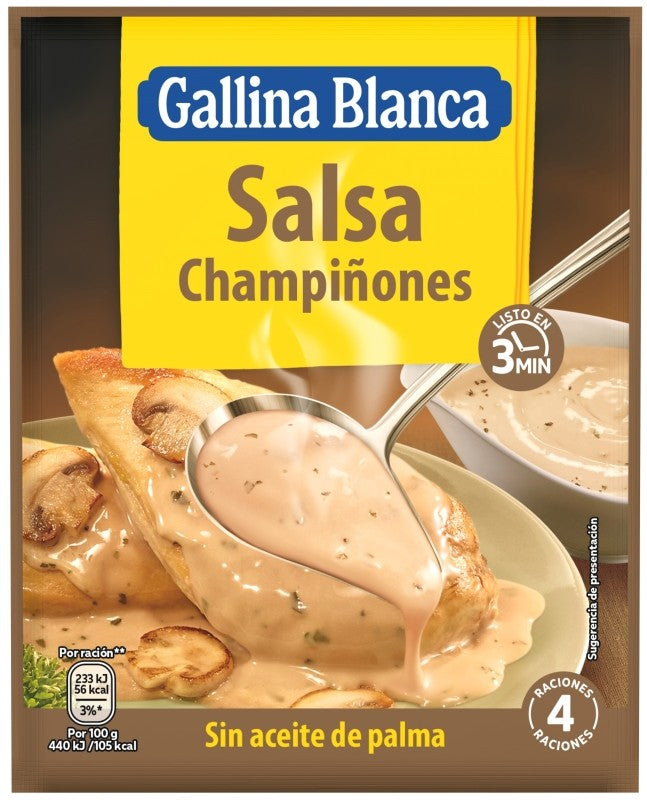 SALSA G BCA 24G CHAMPIÑONES