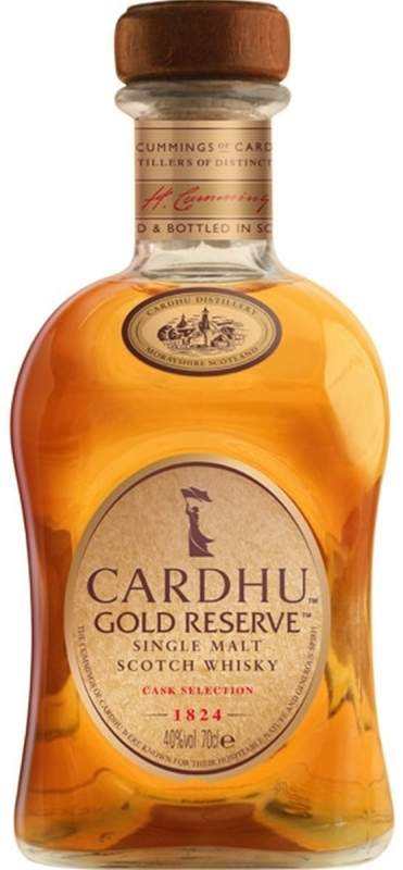 WHISKY CARDHU GOLD 0,70         40G
