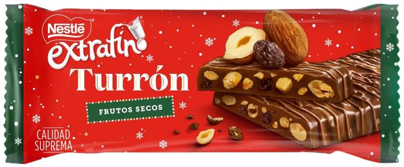 TURRON NESTLE EXTRAFINO 230G ALMEND