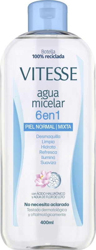 AGUA MICELAR VITESSE 6EN1 400 P/NOR