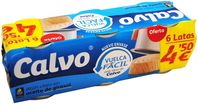 ATUN CALVO CLA AC VEG RO-65 P6 4,5¤