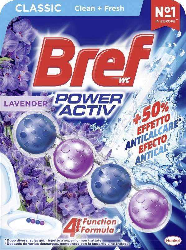 BREF WC P ACTIVO LAVANDA 50G