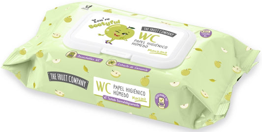 PAPEL T.F.CO HUMEDO XL 60U MANZANA
