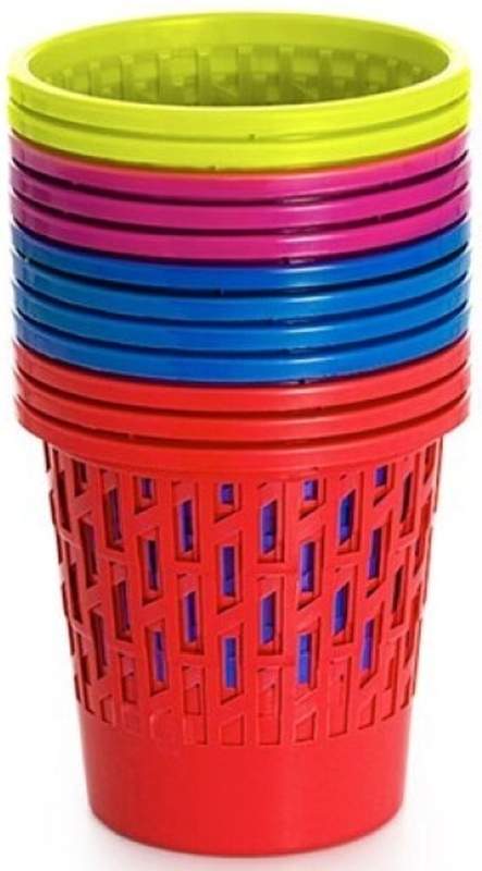 PAPELERA REDIMA 12L REJILLA COLOR