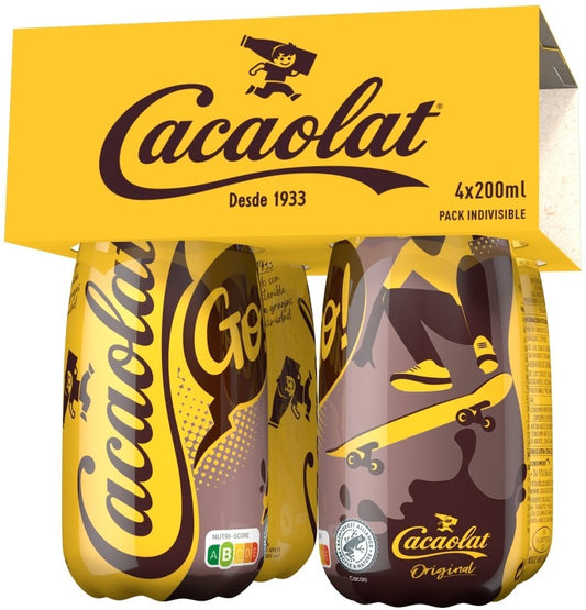 BATIDO CACAOLAT PET 200 PK4