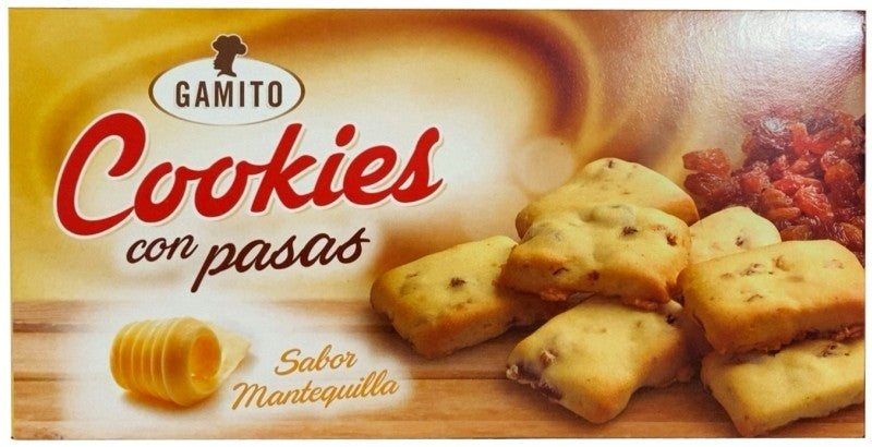 COOKIES GAMITO CON PASAS 100G