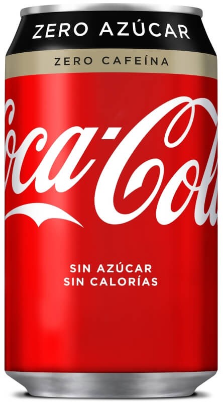 Coca Cola Zero Azúcar Zero Cafeína Pack 24 x 330 ml