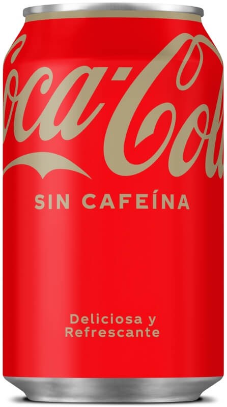 Coca Cola Sin Cafeína Pack 24 x 330 ml