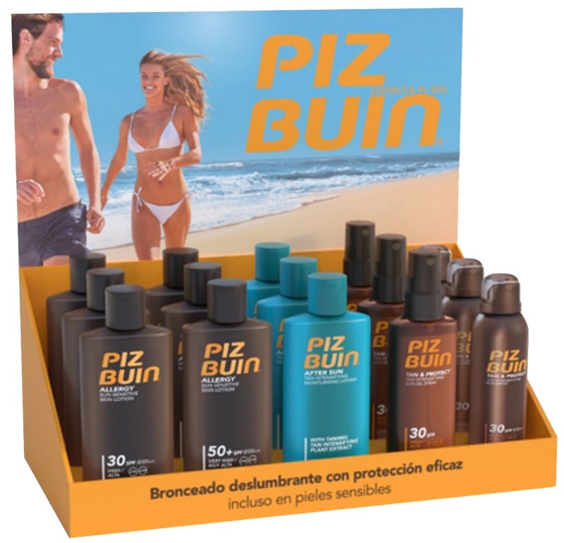 LOTE SUN PIZ BUIN 15U 902216