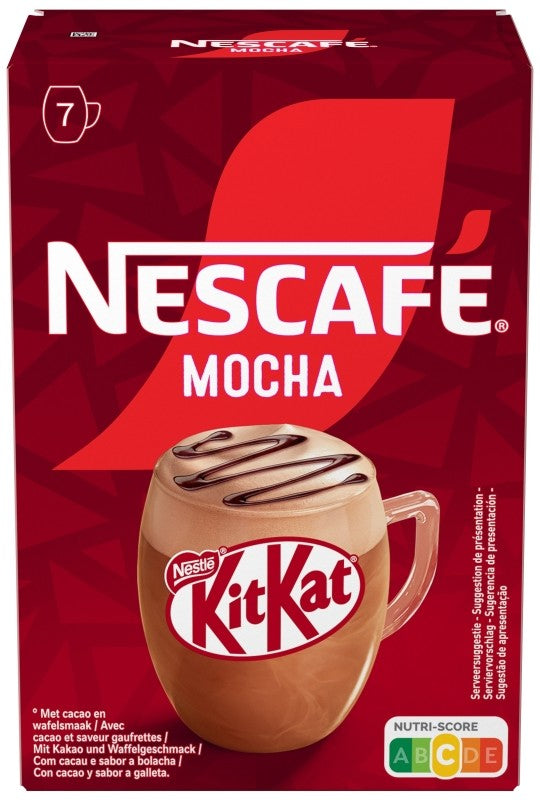 CAFE SOLUB NESCAFE MOCHA KIT KAT 7S