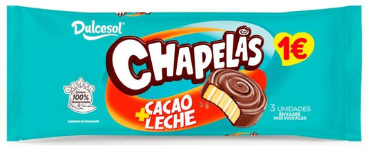 CHAPELA DULCESOL 126G CHOC LECH 1¤