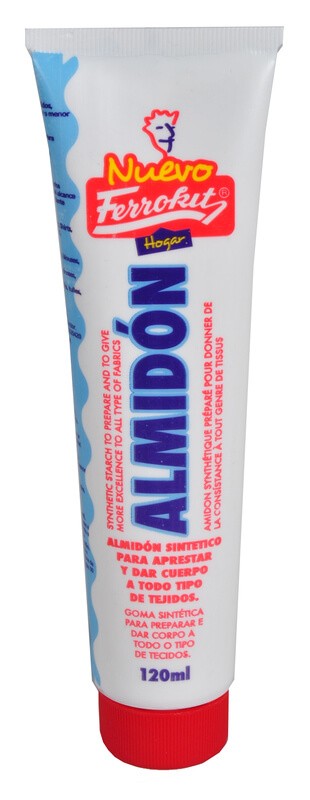 Ferrokit Almidón Sintético Tubo 120 ml – Ropa Perfecta con un Toque Profesional