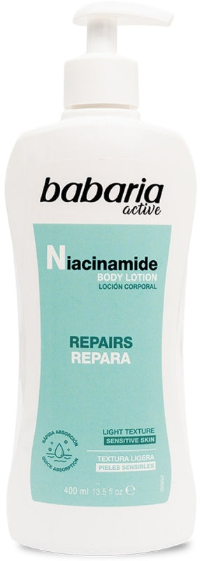 LECHE CORP BABARIA 400 VIT NIACINAM