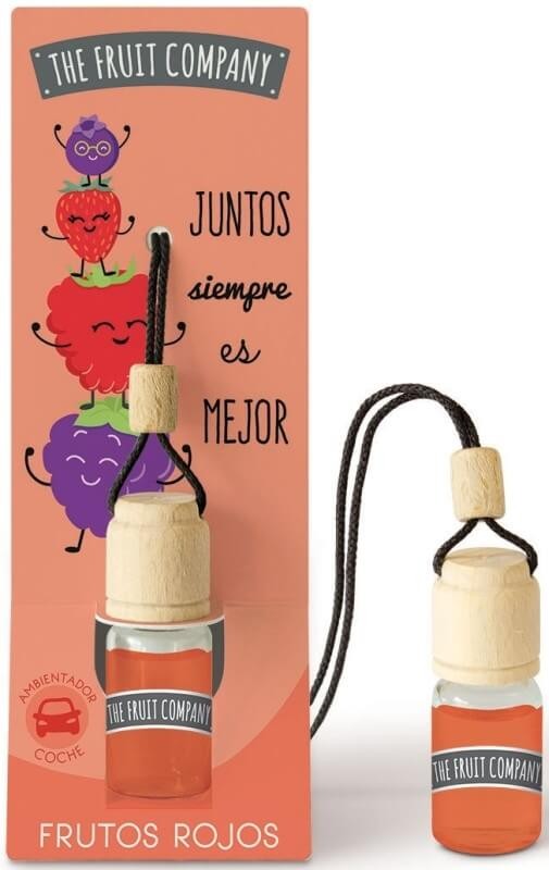 The Fruit Company Ambientador Coche Frutos Rojos 6,5 ml