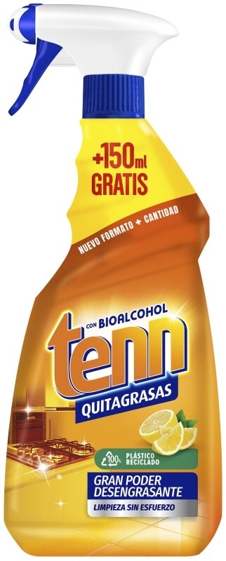 Tenn Quitagrasas Pistola 750 ml - Potente Limpiador para una Limpieza Eficaz