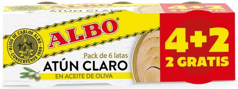 ATUN ALBO CLARO AC OLI RO-65 PK4+2U