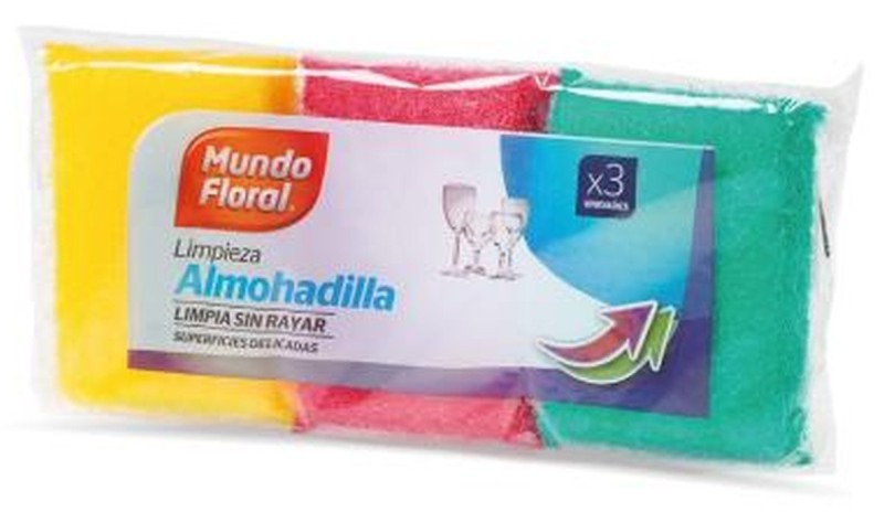 ESTR M.FLORAL ALMOHADILLA 3U