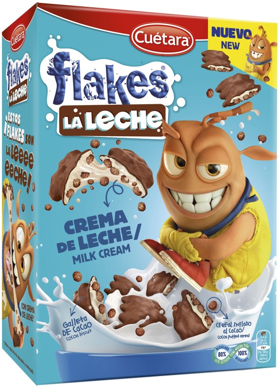GALLET CUETARA FLAKES LECHE 480