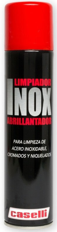 Caselli Limpiador INOX Abrillantador 400 ml - Brillo Perfecto para Acero Inoxidable
