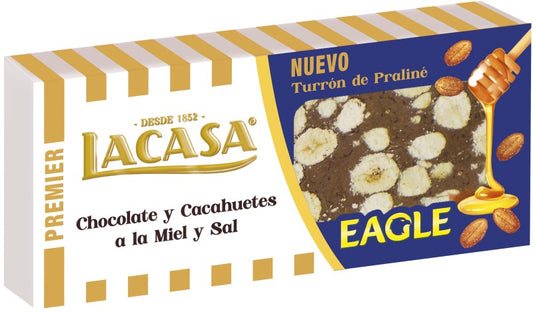 TURRON LACASA CHOCO C/EAGLE 225G