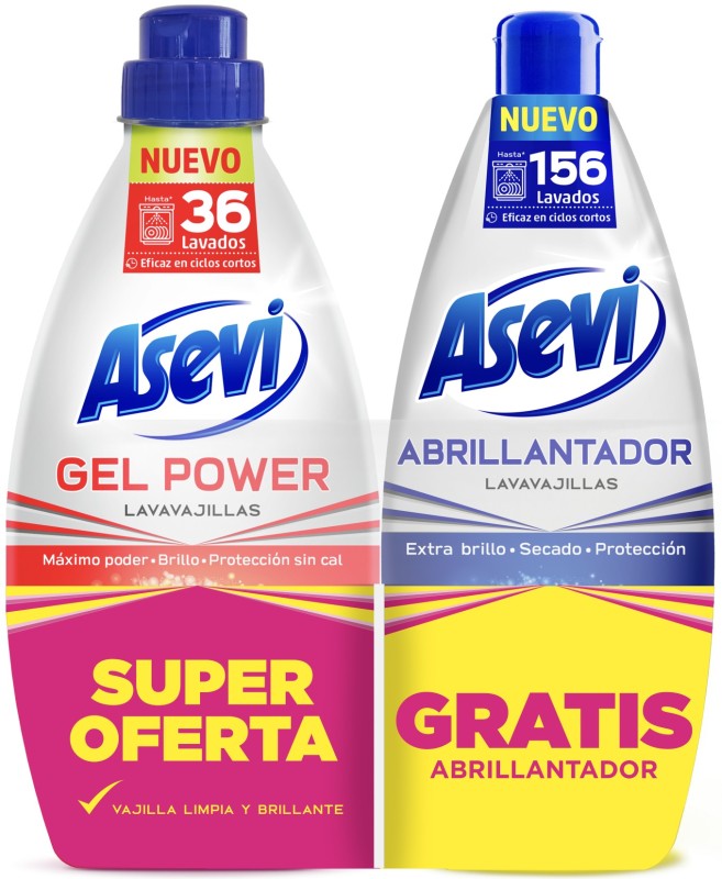 ASEVI GEL POWER 700ML 36D+ABRILLANT