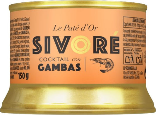 PATE SIVORE 150G COCKTAIL GAMBA