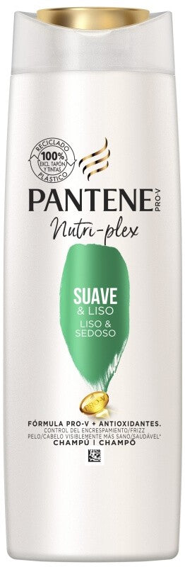 Pantene Champú Suave/Liso 225 ml