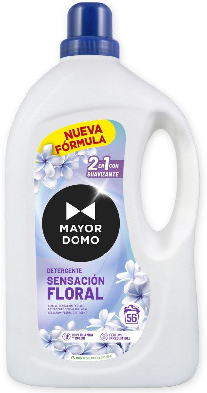 DETERG LIQ MAYORDOMO 3L 2EN1 FLORAL