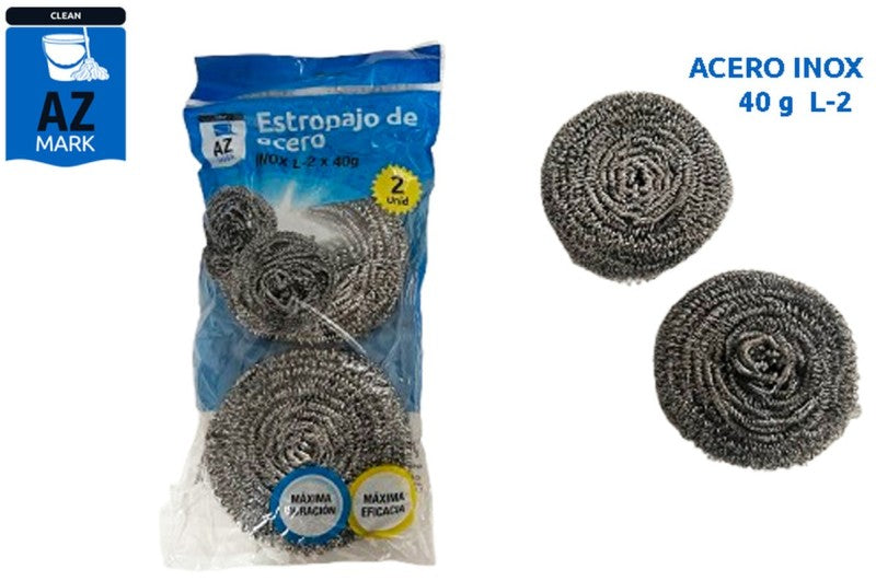 ESTR AZMARK ACERO INOX 40G 2U