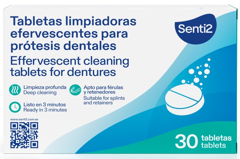 SENTI2 30 TABLETAS LIMP PROTES DENT