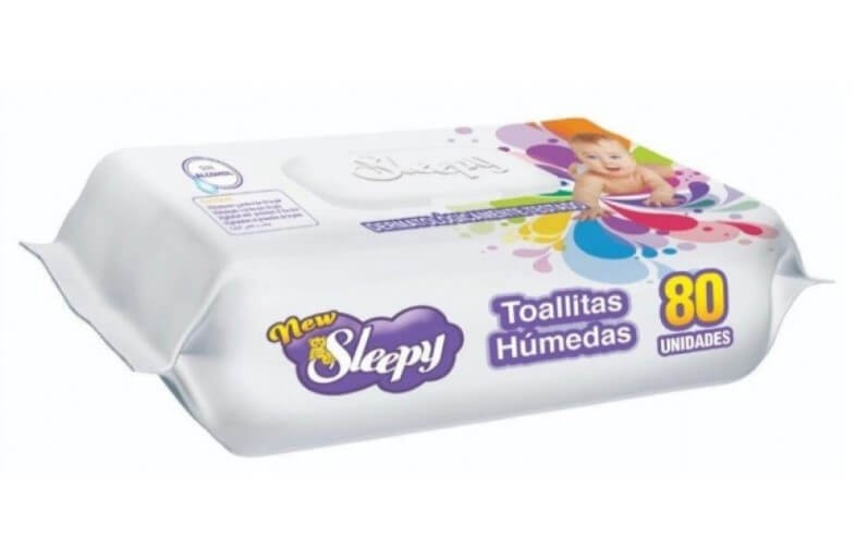 New Sleepy 80 Toallitas Húmedas