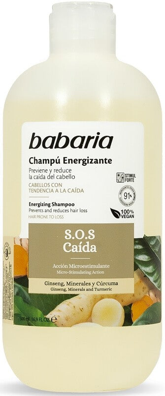 Babaria Champú Energizan SOS 500 ml