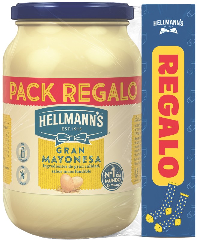 MAYONESA HELLMANN'S 650+CALCETIN